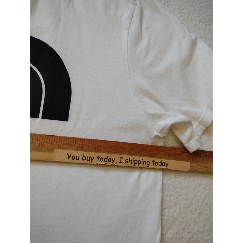 The North Face Classic Logo Graphic Tee Black White‎ Men's XL
